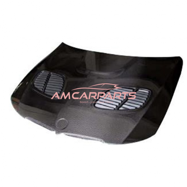 Upgrade Sport Echt-Carbon Motorhaube passend für BMW 3er E90 / E91 Limousine / Touring 08-11