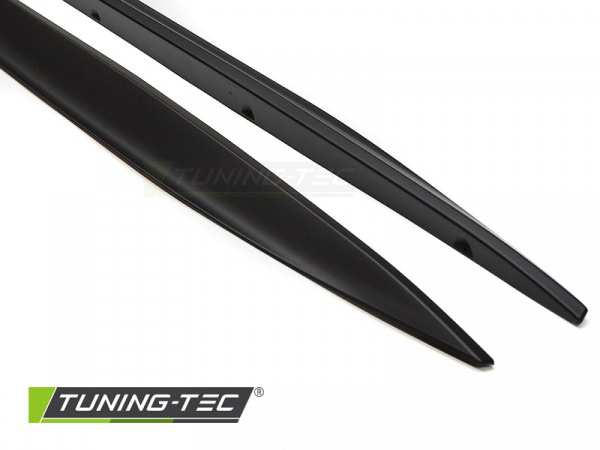Upgrade Design Seitenschweller Cover für BMW 4er Coupe, Cabrio G22/G23 20+ schwarz-matt