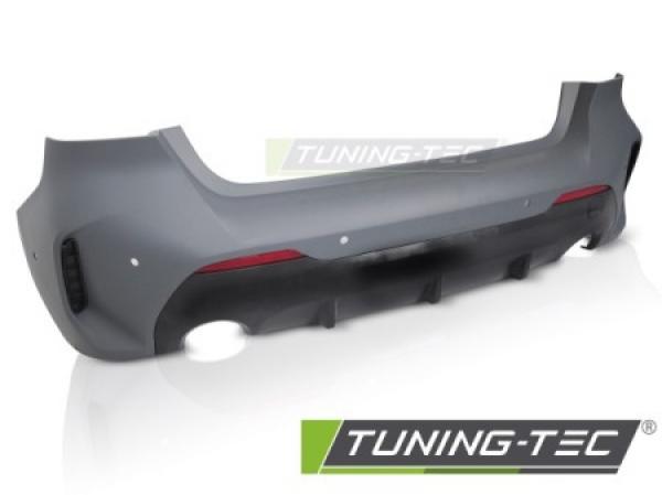 Upgrade Sport Design Heckstoßstange passend für BMW 1er F40 19-24 mit PDC + Diffusor