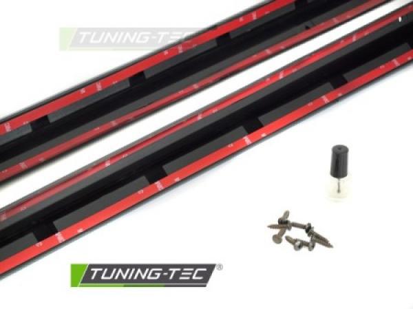 Upgrade Seitenschweller /Schweller-Zierleisten für Volkswagen Golf 7 (VII) Facelift 17-20 Hochglanz-schwarz