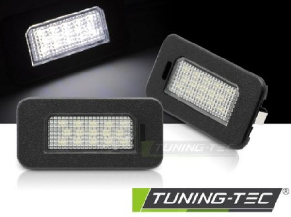 Upgrade LED Kennzeichenbeleuchtung für Alfa Romeo Giulia, Stelvio 16+ kaltweiß