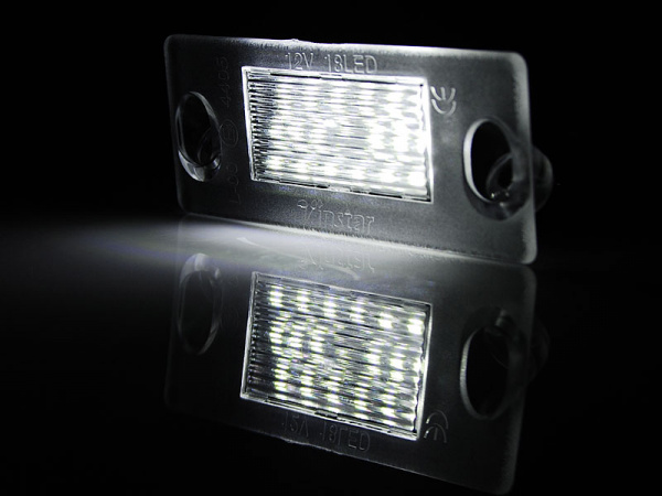 Upgrade LED Kennzeichenbeleuchtung für Audi A4 B5 94-98 / A3 8L 97-00 kaltweiß