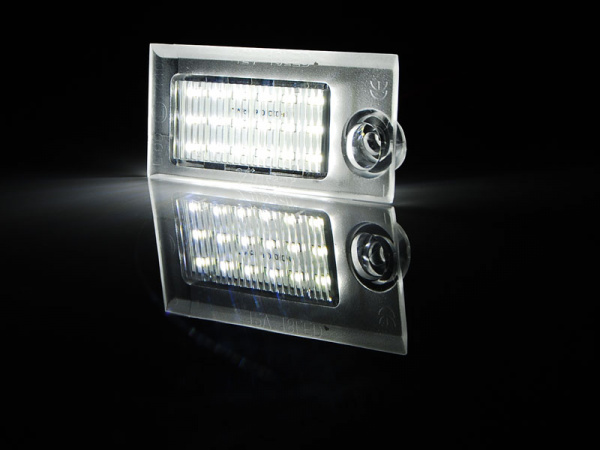 Upgrade LED Kennzeichenbeleuchtung für Audi A6 C5 (4B) Lim. 97-04 kaltweiß