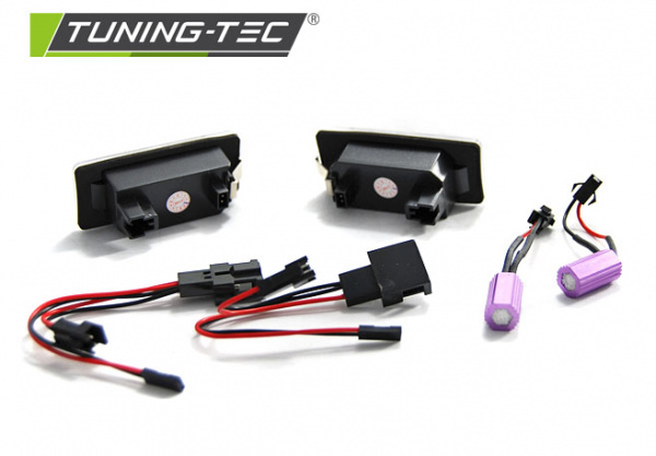 Upgrade LED Kennzeichenbeleuchtung  für Audi Q5 / A4 / A5 / A6 4G / TT / VW Passat B6 Variant kaltweiß