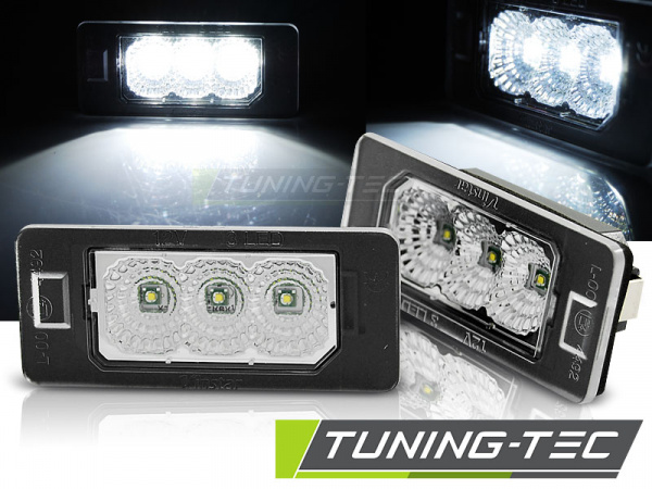 Upgrade LED Kennzeichenbeleuchtung für BMW E82 / E88 / E90 / F30 / F32 / E39 / E60 / F10 / X3 / X5 / X6