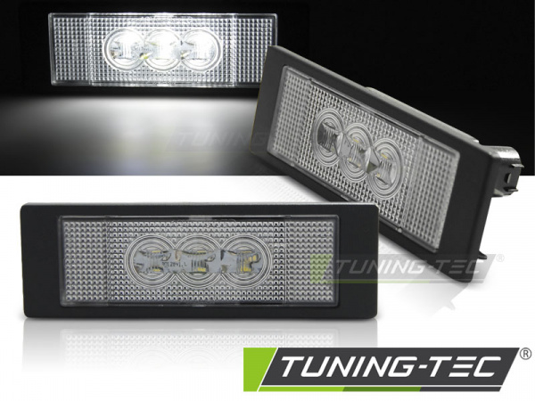 Upgrade LED Kennzeichenbeleuchtung für BMW  1er F20 / F21 / E81 / E87 / 6er E63 / E64 / Z4 / MINI kaltweiß