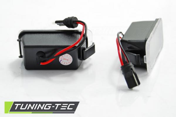 Upgrade LED Kennzeichenbeleuchtung für Ford Fiesta MK7 / Focus MK2/MK3 / Mondeo MK4 / C-MAX / S-MAX / Galaxy 2 Gen.