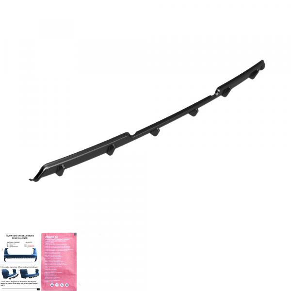 Upgrade Design Heckdiffusor / Ansatz passend für VW T6.1 19-23 Hochglanz schwarz