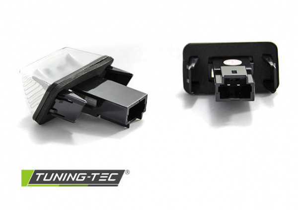Upgrade LED Kennzeichenbeleuchtung für Peugeot 206 / 207 / 306/  / 308 / 406 Limo / 5008 / Citroen kaltweiß