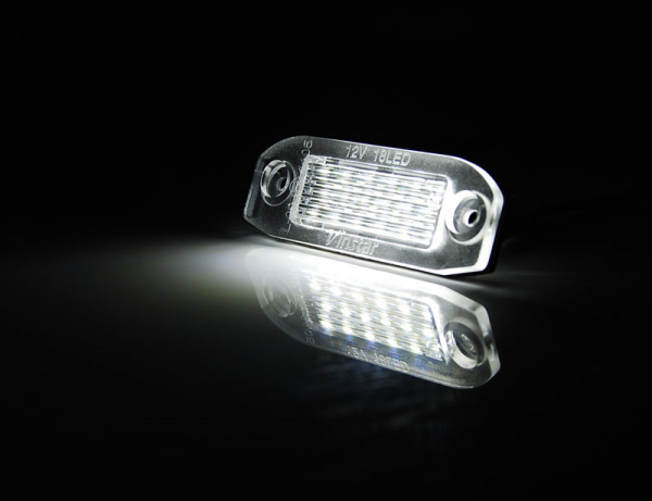 Upgrade LED Kennzeichenbeleuchtung für Volvo S40 / V50 / S60 / V70 / S80 /  XC60 / XC70 / XC90 LED kaltweiß