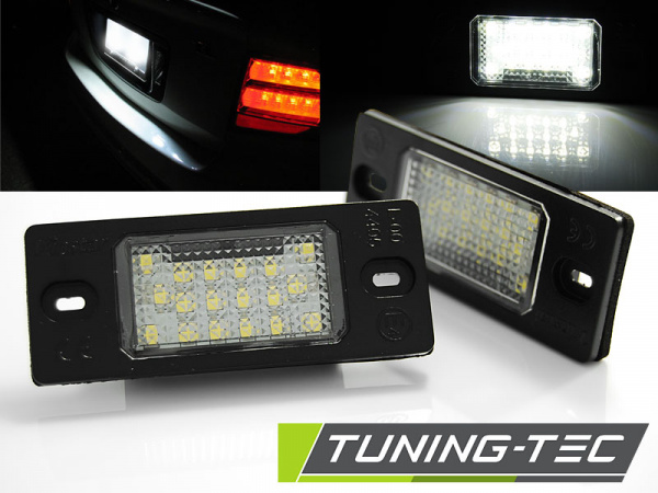 LED Kennzeichenbeleuchtung für VW Touareg, Tiguan, Golf V, Variant