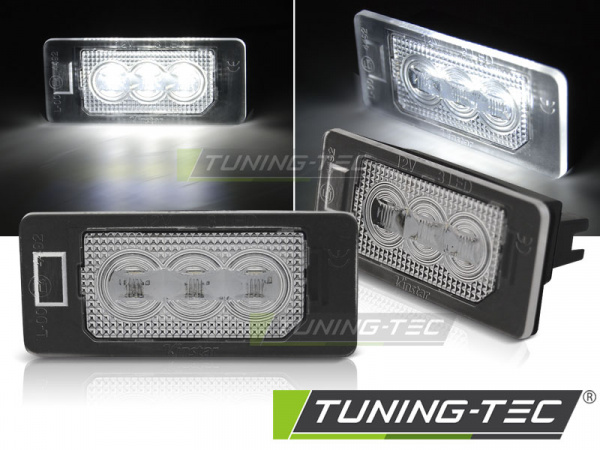 Upgrade LED Kennzeichenbeleuchtung für VW Golf VI Variant/ Jetta VI / Passat B6 / B7 Variant/ Sharan II / Skoda Octavia III kaltweiß