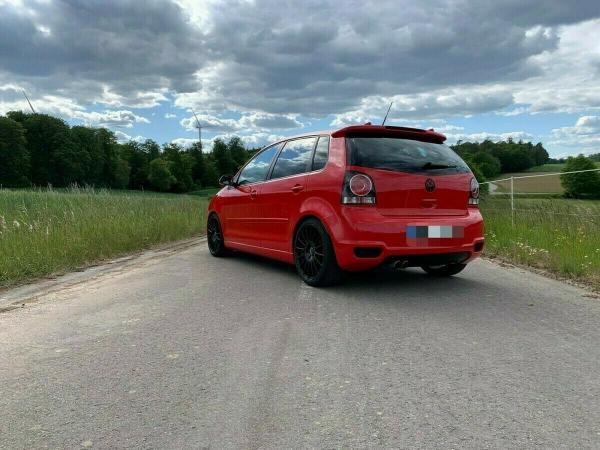 Upgrade Design Rückleuchten für VW Polo 9N3 09-09 schwarz