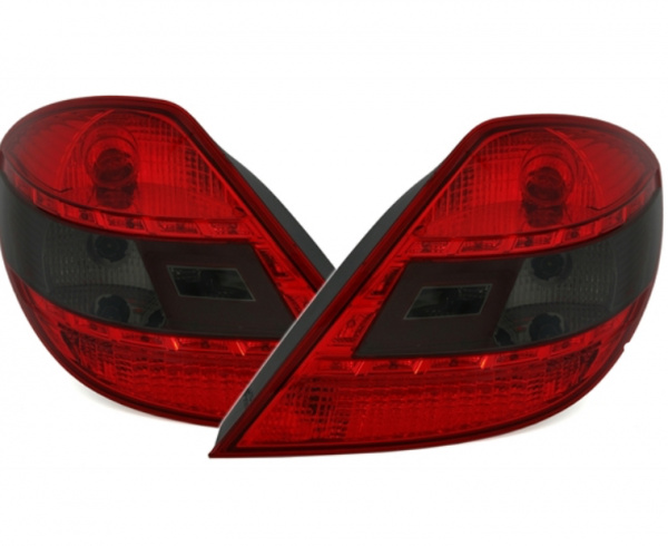 LED Upgrade Design Rückleuchten für Mercedes Benz SLK R171 04-11 rot/rauch