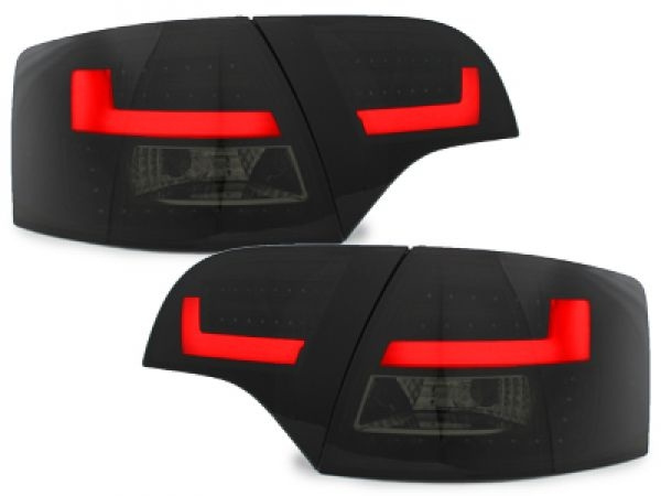 LED Upgrade Design Rückleuchten für Audi A4 B7 (8E) Avant 04-08 schwarz/rauch mit dynamischem Blinker