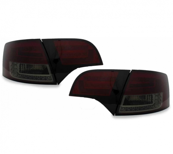 LED Upgrade Design Rückleuchten für Audi A4 B7 (8E) Avant 04-08 rot/rauch mit dynamischem Blinker