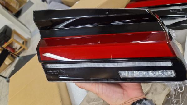 B-Ware  Voll LED Upgrade Design Rückleuchten passend für BMW 5er G30 Lim. /G38 (Langversion) 17-20 rot/schwarz