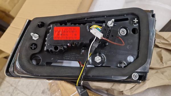 B-Ware  Voll LED Upgrade Design Rückleuchten passend für BMW 5er G30 Lim. /G38 (Langversion) 17-20 rot/schwarz