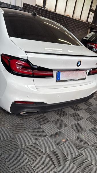 Voll LED Upgrade Design Rückleuchten für BMW 5er G30 Lim. /G38 (Langversion) 17-20 rot/schwarz