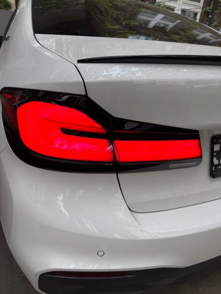 Voll LED Upgrade Design Rückleuchten für BMW 5er G30 Lim. /G38 (Langversion) 17-20 rot/schwarz