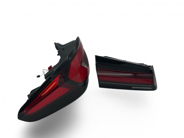 Voll LED Upgrade Design Rückleuchten für BMW 5er G30 Lim. /G38 (Langversion) 17-20 rot/schwarz