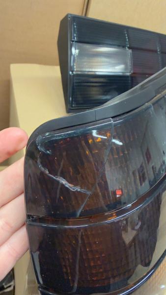 B-Ware  Exklusiv Classic-Sport Design Rückleuchten für BMW 3er E30 Facelift Limo, 2-Türer (Coupe), Cabrio, Touring 87-94 schwarz