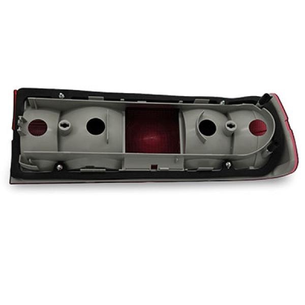 Exklusiv Classic-Sport Design Rückleuchten "V2" passend für BMW 3er E30 Vorfacelift 81-87 Limo, 2-Türer (Coupe), Cabrio, Touring rot/slightly