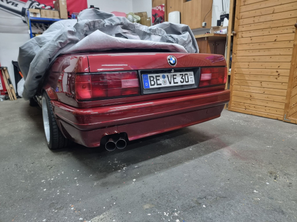 Exklusiv Classic-Sport Design Rückleuchten für BMW 3er E30 Facelift Limo, 2-Türer (Coupe), Cabrio, Touring 87-94 rot