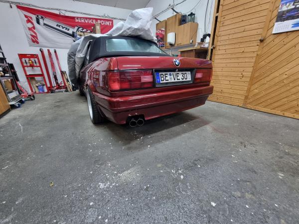 Exklusiv Classic-Sport Design Rückleuchten passend für BMW 3er E30 Facelift Limo, 2-Türer (Coupe), Cabrio, Touring 87-94 rot