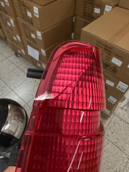 B-Ware  Exklusiv Classic-Sport Design Rückleuchten "V2" passend für BMW 3er E30 Vorfacelift 81-87 Limo, 2-Türer (Coupe) rot/slighty
