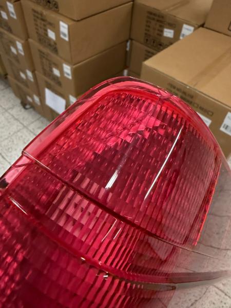 B-Ware  Exklusiv Classic-Sport Design Rückleuchten "V2" passend für BMW 3er E30 Vorfacelift 81-87 Limo, 2-Türer (Coupe) rot/slighty