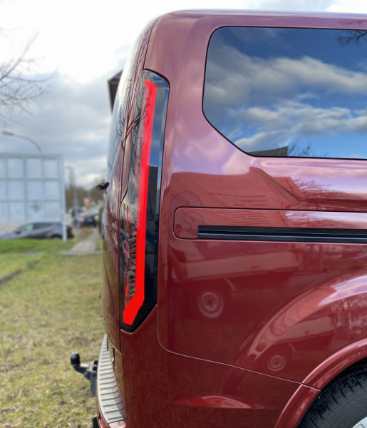 Voll LED Upgrade Design Rückleuchten für Ford Transit Custom / Tourneo Custom (MK2) ab 2012 schwarz/rauch dynamisch
