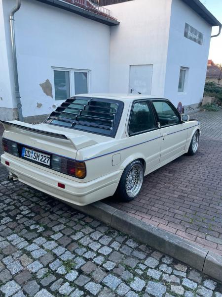 Upgrade Classic Design Rückleuchten für BMW 3er E30 Touring / Cabrio / Coupe 87-94 weiß/crystal