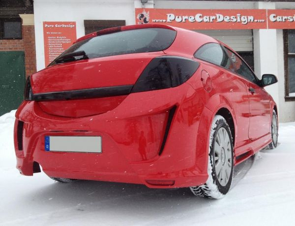 Voll LED Upgrade Design Rückleuchten für Opel Astra H GTC 05-10 schwarz/rauch