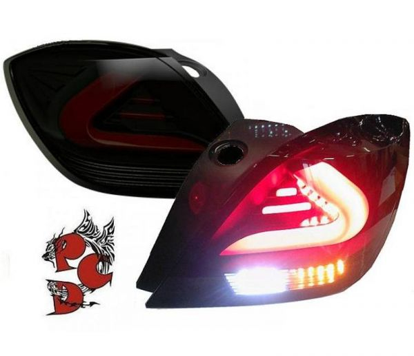 Voll LED Upgrade Design Rückleuchten für Opel Astra H GTC 05-10 schwarz/rauch