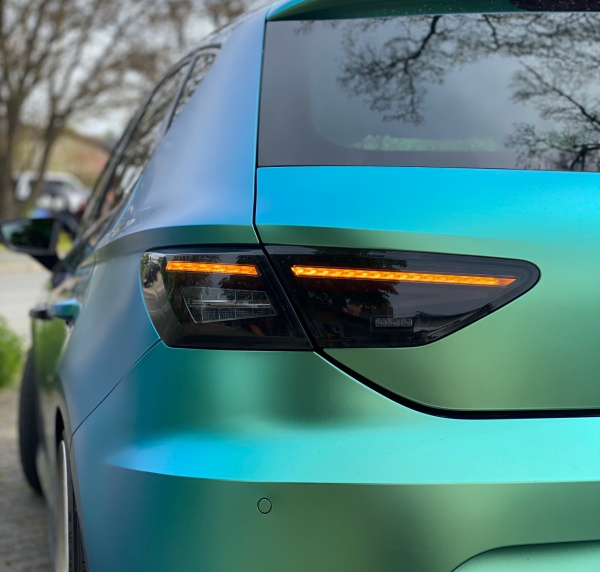 Voll LED Upgrade Design Rückleuchten für Seat Leon 5F 12-16 schwarz/rauch (für original Halogen)