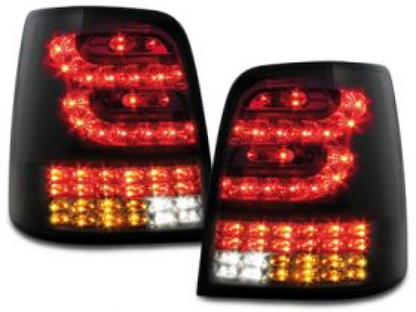 Voll LED Upgrade Design Rückleuchten für VW Touran 1T / 1T GP 03-10 schwarz/rauch