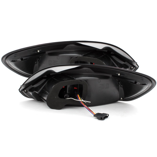 LED Upgrade Design Rückleuchten für VW Scirocco 3 (III) 08-14 schwarz/rauch mit dynamischen LED Blinker
