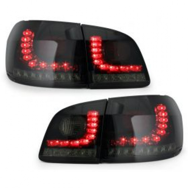 LED Upgrade Design Rückleuchten für VW Golf 5 / 6 Plus (+) 04-14 schwarz/rauch