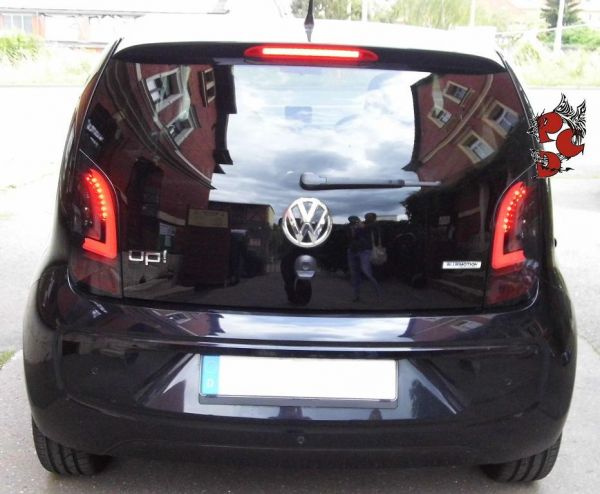 LED Lightbar Design Rückleuchten für Seat Mii 11-21 schwarz/rauch