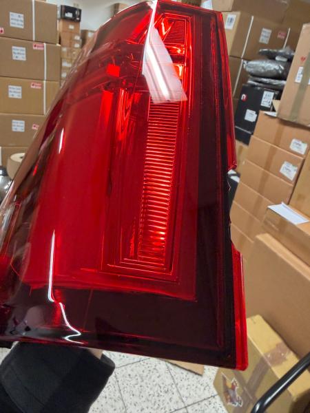 B-Ware - Voll LED Lightbar Design Rückleuchten für VW T6 15-19 rot/rauch mit dynamischen Blinker (für Heckklappe/Halogen)
