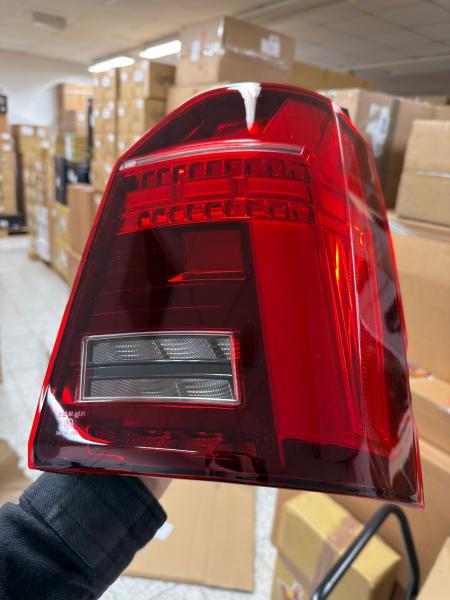 B-Ware - Voll LED Lightbar Design Rückleuchten für VW T6 15-19 rot/rauch mit dynamischen Blinker (für Heckklappe/Halogen)