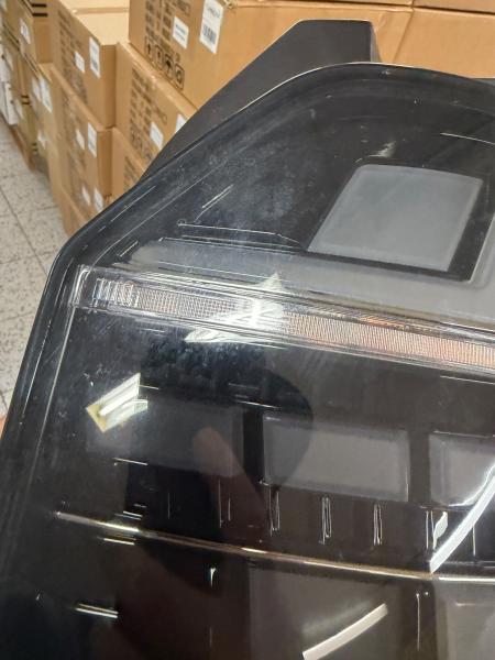 B-Ware  Voll LED Rückleuchten passend für VW T6 2015-2019 schwarz T6.1-Look sequentieller Start Laufblinker