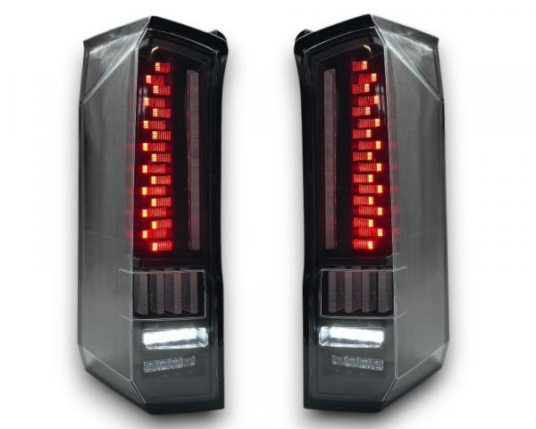 Voll LED Upgrade Rückleuchten für VW Crafter SY SX ab 2016 schwarz smoke dynamischer Blinker