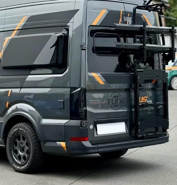 Voll LED Upgrade Rückleuchten für VW Crafter SY SX ab 2016 schwarz smoke dynamischer Blinker