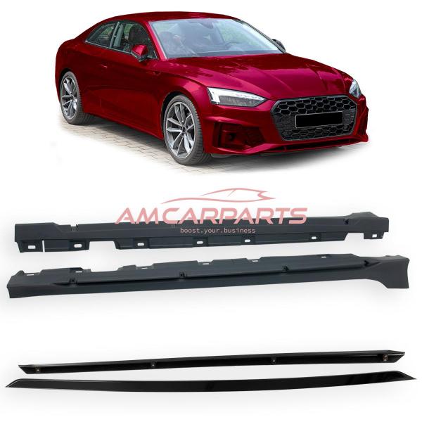Upgrade Design Seitenschweller Set passend für Audi A5 F5 Facelift 20-24