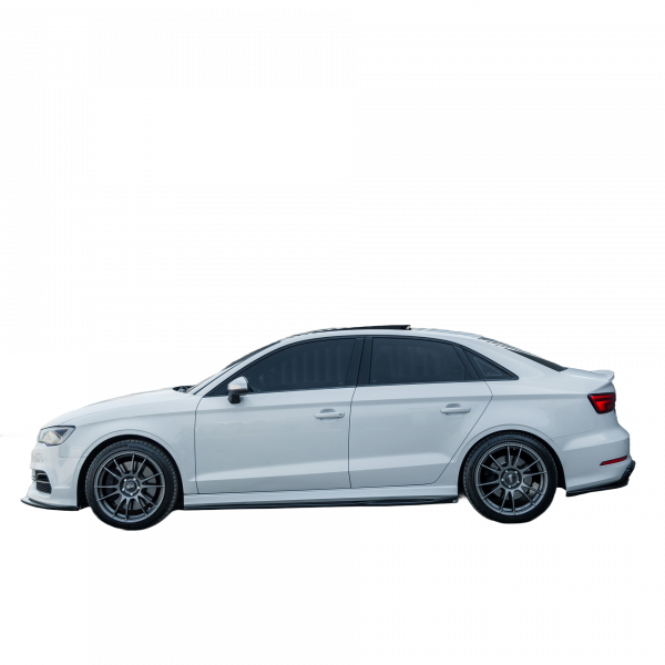 Upgrade Design Seitenschweller Set passend für Audi A3 8V / S3 8V Facelift 13-20 Hochglanz schwarz