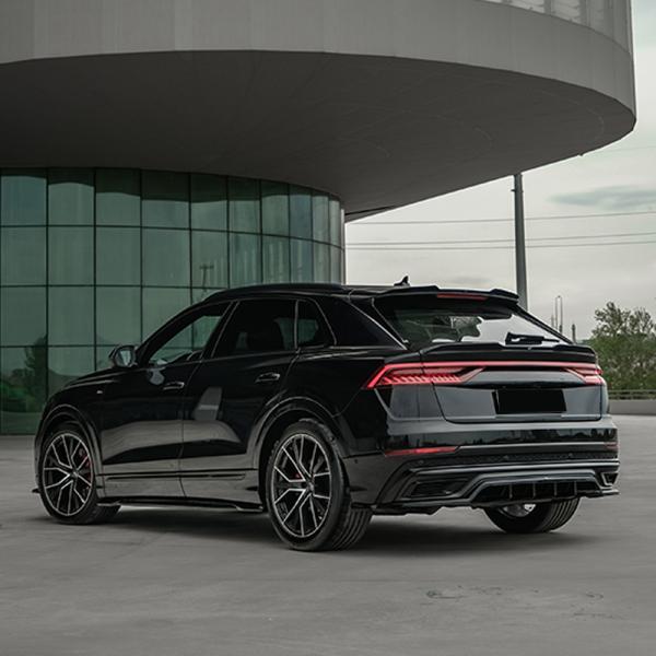 Upgrade Design Seitenschweller Set passend für Audi SQ8 / Q8 MK1 18+ Hochglanz schwarz