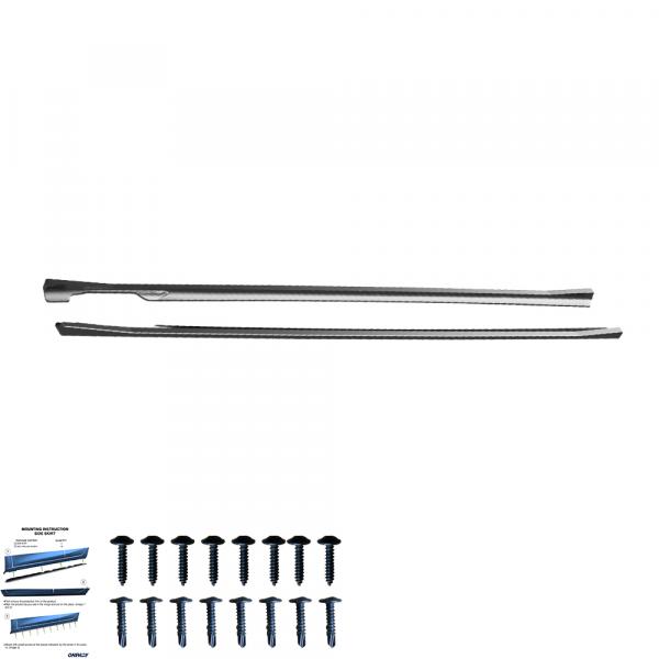 Upgrade Sport Design Seitenschweller Set passend für BMW 4er G26 20+ Hochglanz schwarz