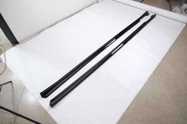 Upgrade Sport Design Seitenschweller Set passend für BMW 4er G26 20+ Hochglanz schwarz